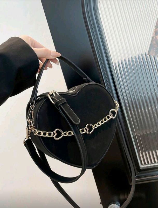 Hjerte formet håndveske